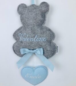 Fiocco Nascita Orsetto Pannolenci