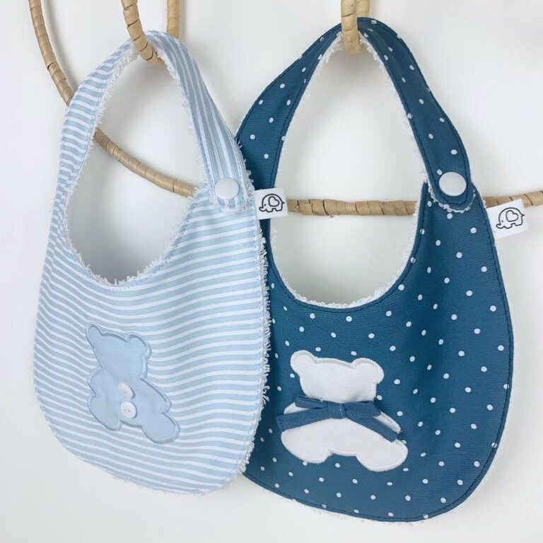 Bavaglini neonati cotone