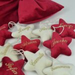 stella di natale in velluto