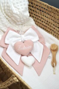 fiocco nascita, fiocchi nascita, fiocco bimba, ficco fatto a mano